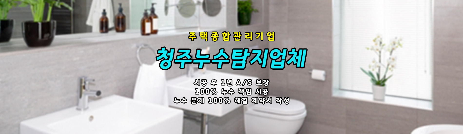 청주누수탐지업체 PC 비주얼 0